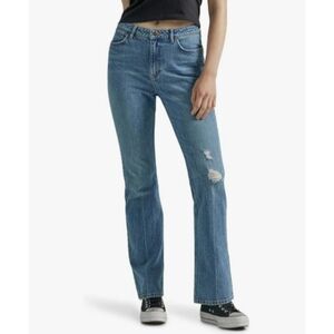 Wrangler 14/32×32 High Rise Bold Boot Jean In Sky Valley 32×32